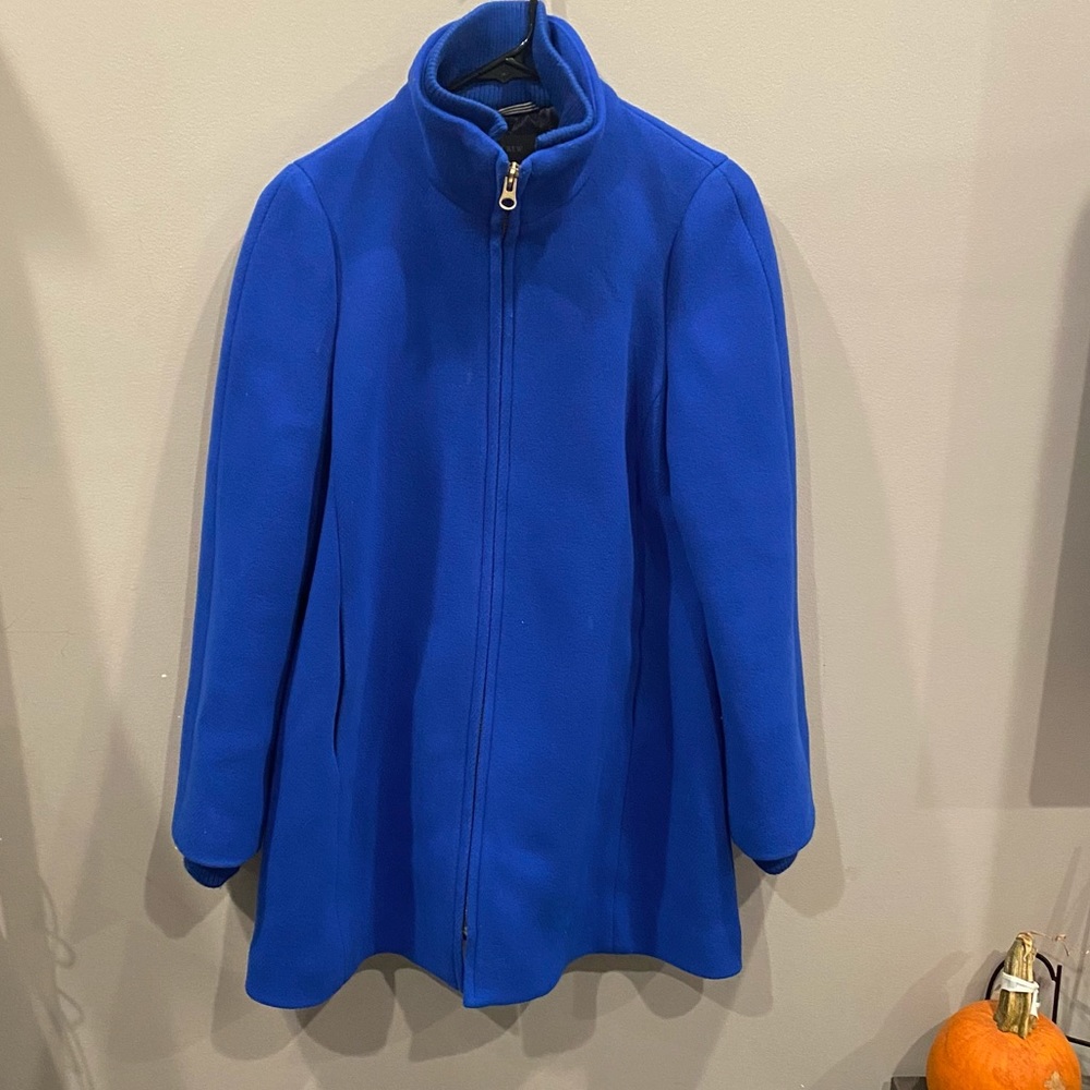 Lodge coat in Italian stadium-cloth wool